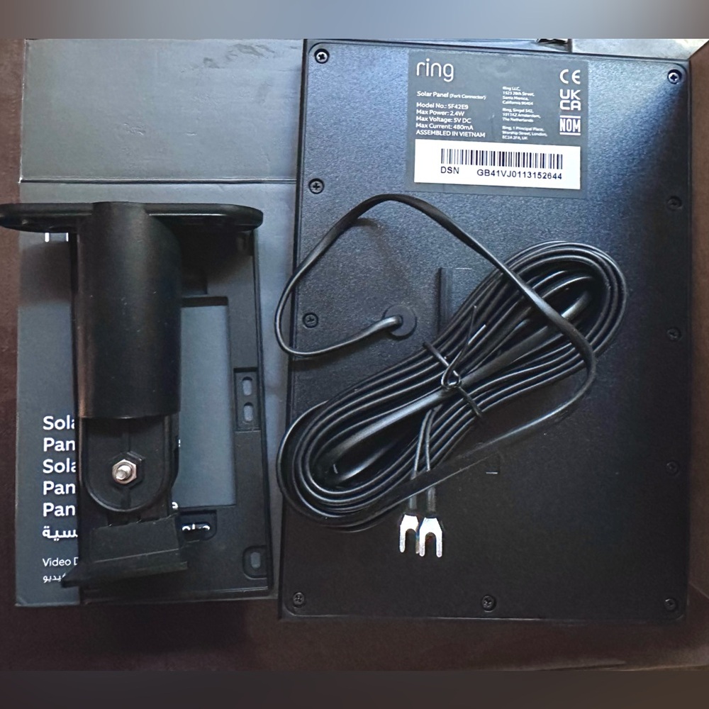 Ring Solar Panel Accessory – Black - Picture 3 of 4